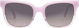 Kate Spade New York Brown Gradient Square Ladies Sunglasses HARLOW/G/S 0B3V/HA