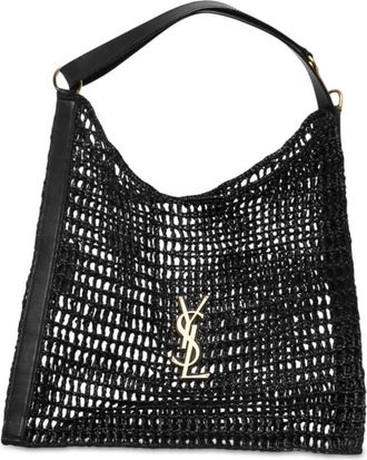 Saint Laurent Pre-owned Saint Laurent Crochet Raffia Oxalis Shoulder Bag Ladies JIDLA1YKDS3N1DAR