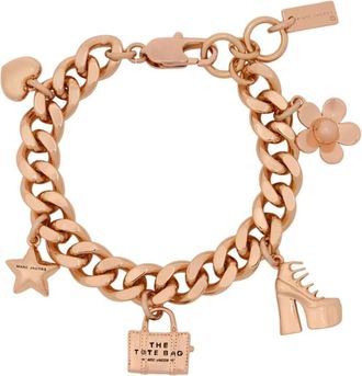 Marc Jacobs Bracelets, female, Yellow, Size: ONE SIZE Mini Icon Charm Bracelet