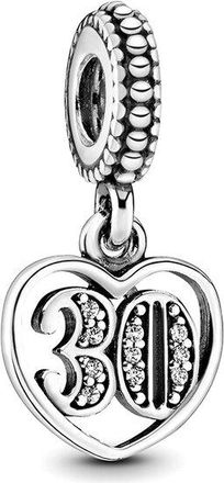 Pandora Moments Silver Cz Charm
