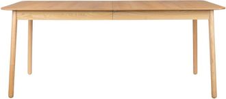 Zuiver Mesa de comedor extensible de madera clara de 180/240 cm