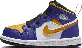 Nike Jordan (TD) Air Jordan 1 Mid Lakers DQ8425-517