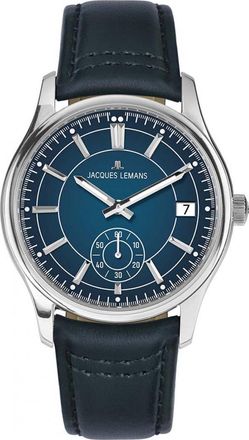 Jacques Lemans 1-2197B Mens Derby Watch - Silver - One Size