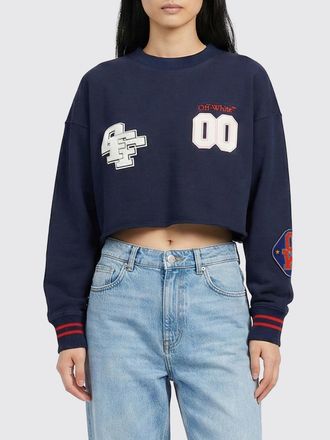 Off-white Logo Crop Sweatshirt