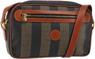 Fendi Pre-owned Vintage Canvas Cross Body Bag - Dames - Vintage Schoudertas - Veelkleurig - ONE Size - Vintage