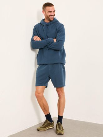 Fat Face FatFace Wye Blue Denim Overhead Hoodie