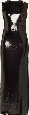 CHRISTOPHER ESBER Opaline Sequin Cut-Out Dress