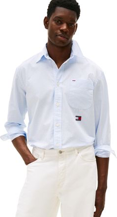 Tommy Hilfiger Mens APXGP Collection Striped Shirt