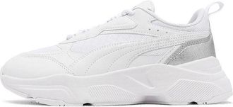 Puma (WMNS) PUMA Cassia Distressed - White Silver 387645-02