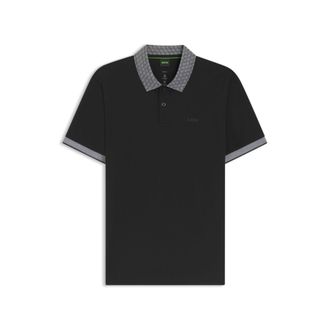 BOSS Paddy polo shirt in stretch-cotton piqu&eacute;