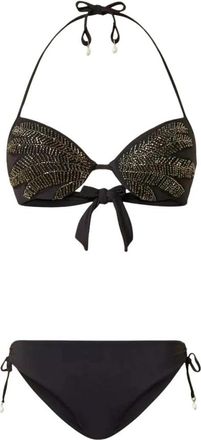 Twinset Push-up Bikini - Dames - Bikinis - Zwart - S - Polyester - Badmode
