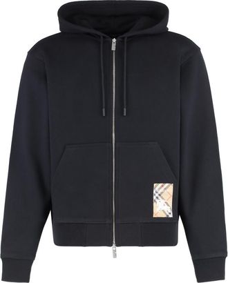 Burberry Black Logo Hood Sweatshirts