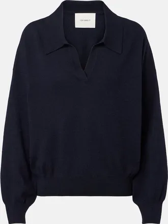 Lisa Yang Katriel cashmere polo sweater