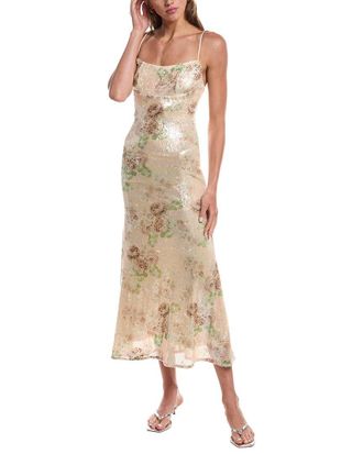 Bardot Adoni Sequin Mesh Midi Dress