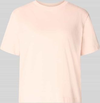 Selected Boxy Fit T-Shirt aus reiner Baumwolle Modell ESSENTIAL in Hellrosa, Gr&ouml;&szlig;e XL