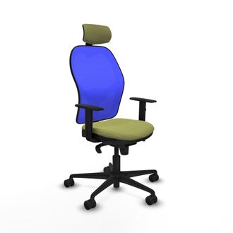 Piqueras y Crespo Silla De Oficina Con Cabecero Piqueras Y Crespo 1d036n2 Verde