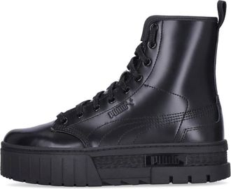 Puma Mayze Boot X Dua Lipa - Dames - Outdoorschoenen - Zwart - 39 EU - Leer - Fitness