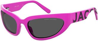 Marc Jacobs Bold Fuchsia Frame Sunglasses - Pink