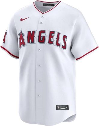 Nike Anaheim Angels Honkbalshirt - Heren - Fitness - Wit - S - Fitness