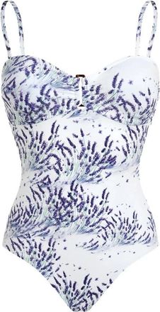 Vilebrequin Lucette Bandeau Badpak uit &eacute;&eacute;n stuk - Dames - Badpakken - Wit - M - Badmode