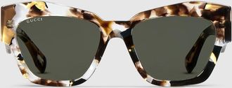 Gucci Cat-eye Sunglasses, Grey