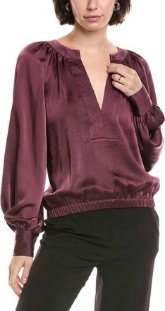 Ramy Brook Nevada Blouse In Grape