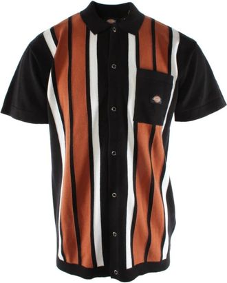Dickies Zwarte Katoenen Shirt voor Mannen - Heren - Polos - Veelkleurig - S - Katoen - Tops