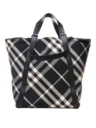 Burberry Check Tote Bag