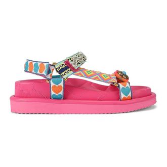 Kurt Geiger Flat Sandals, female, Pink, Size: 10 US Orson Sandal