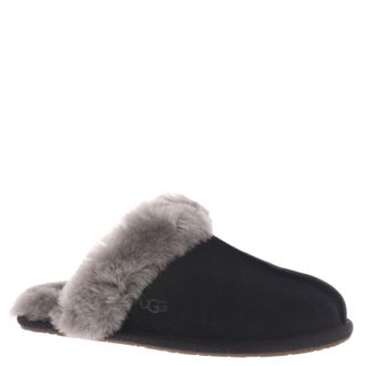 UGG Womens Scuffette Ii Slipper, Black Grey, 3 UK