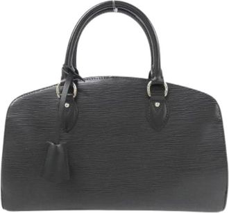 Louis Vuitton Pre-owned Handbags, female, Black, Size: ONE SIZE Pre-owned Epi Pont Neuf Bag