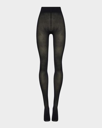 Wolford Mary Cotton Rib Tights