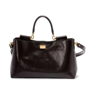 Dolce & Gabbana Vittoria Handbag - female - Dolce & Gabbana - Handbags - Brown - ONE SIZE - Bags