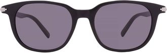 Dior DIORBLACKSUIT S12F Smoke Square Mens Sunglasses DM40125F 01A 54