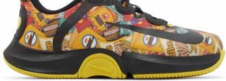 Nike Womens Zoom Turbo Hc Osaka Premium Shoes In Black/vivid Sulfur/multi