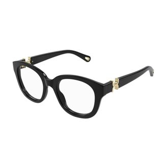Chlo&eacute; Glasses, female, Black, 51 MM, Panthos Glasses