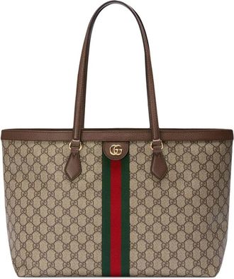 Gucci Tote Bags, female, Brown, Size: ONE SIZE Gucci Bags