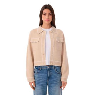 Kujten Kujten - Accessoires - Dames - Jassen - Roze - Maat: L Kasjmier