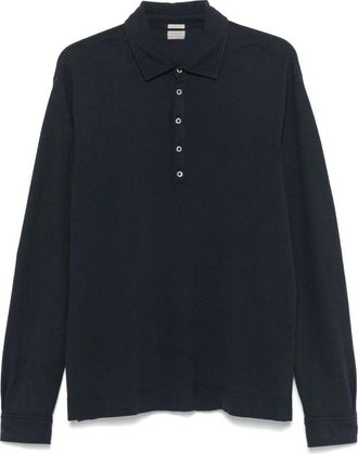 Massimo Alba Stijlvolle Ischia Polo Shirt - Heren - Polos - Blauw - 2XL - Tops