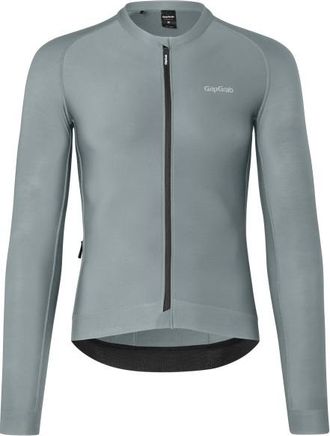 GripGrab PACR Long Sleeve Jersey Velotrikot f&uuml;r Herren | grau