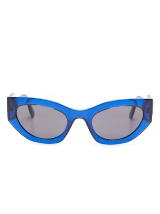 Karl Lagerfeld cat eye-frame sunglasses - women - Acetate - 52 - Blue