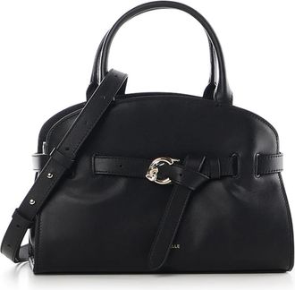 Coccinelle Sabine Kleine Handtas - Dames - Handtassen - Zwart - ONE Size - Leer - Tassen