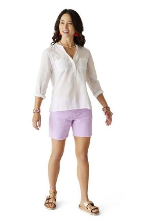 Carve Designs Dylan Textured Shirt in Cloud at Nordstrom, Size X-Large
