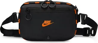 Nike 4L Hayward Patrol Crossbody Bag Black Safety Orange HJ8229-010