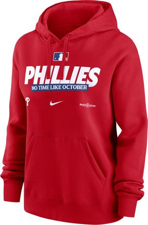 Nike Philadelphia Phillies 2026 Postseason Authentic Collection Nike Womens MLB Pullover Hoodie in Red | 00Z562QPPW-D28