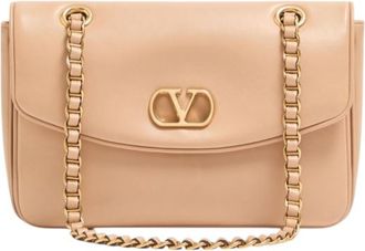 Valentino Garavani Light Pink Djuna Medium Shoulder Bag
