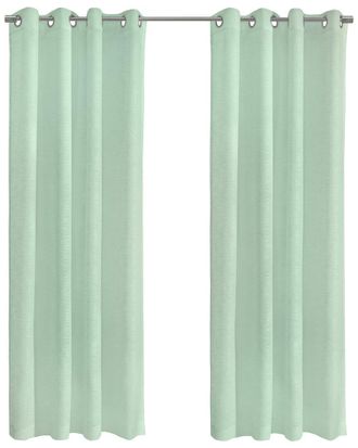 Habitat Boucle Sheer Grommet 52X95 Curtain Panel