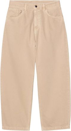 Carhartt Work in Progress Carhartt Wip, Wide Trousers, male, Brown, Size: XS Brandon Pants