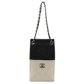 Chanel Pre-owned Shoulder Bags, female, Multicolor, Size: ONE SIZE Pre-owned Matelasse Lambskin Shoulder Bag