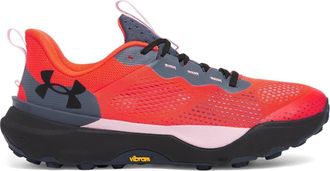 Under Armour Mens Infinity Pro Trail Lace-Up Sneakers in Red - Size UK 8.5